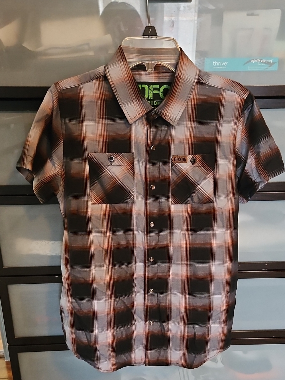 DIXXON FLANNEL COMPANY YOUTH DIVISION BAMBOO SERIES "THE PATINA" BOYS SIZE LG.